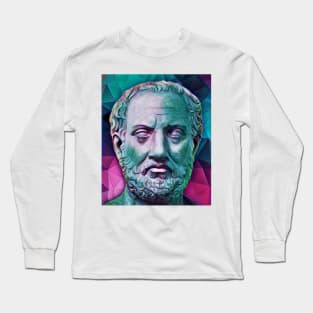 Thucydides Portrait | Thucydides Artwork 4 Long Sleeve T-Shirt